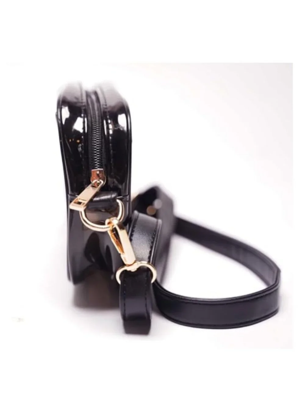 Clear PVC Crossbody Bag with Adjustable Strap, Concert Essential